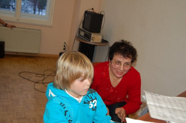Vorführung der Musikschüler im Pi-Haus Freiberg am 11.12.2011